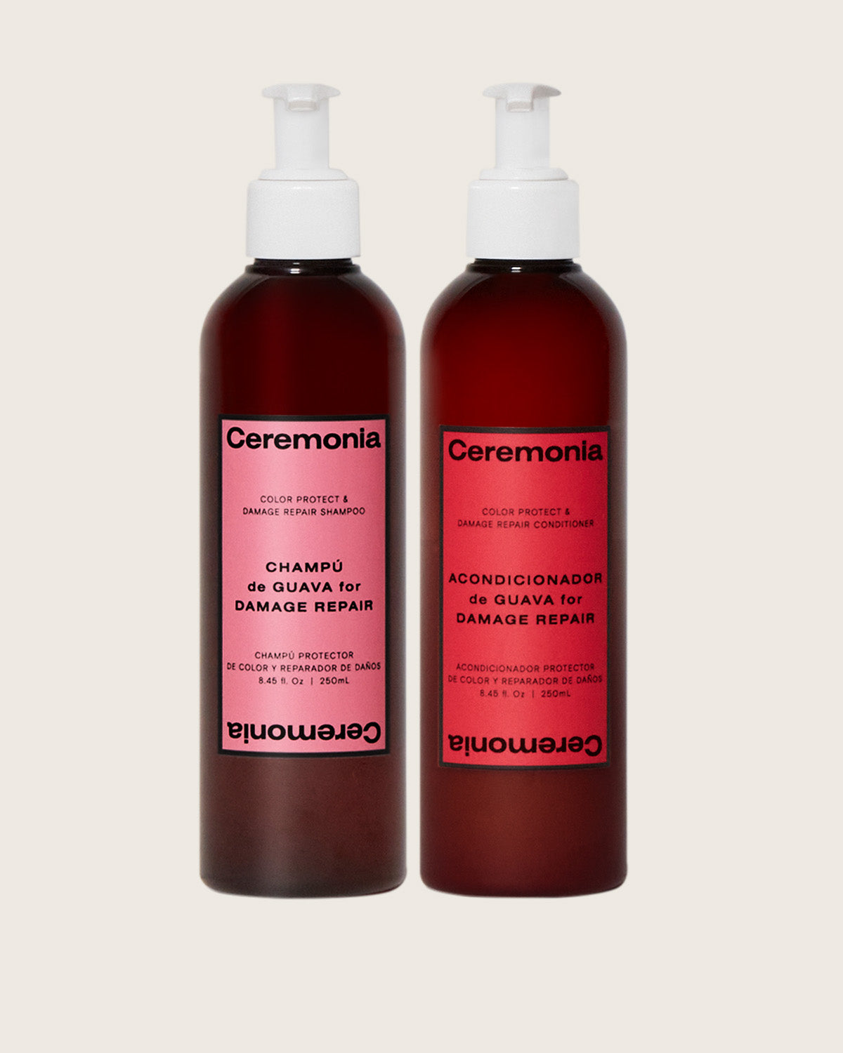 Guava Shampoo & Conditioner Set - Mend & Protect | Ceremonia