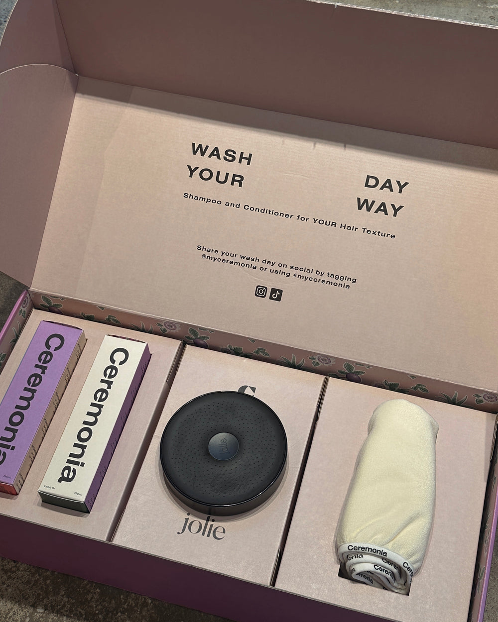 Limited-Edition Jolie x Ceremonia Wash Experience