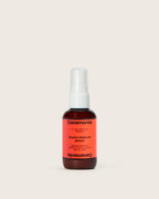 Hair detangler spray labeled Guava Rescue Spray from Ceremonia, offering UV and heat protection in a small pump bottle.