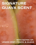 GOTAS DE BRILLO DE GUAYABA