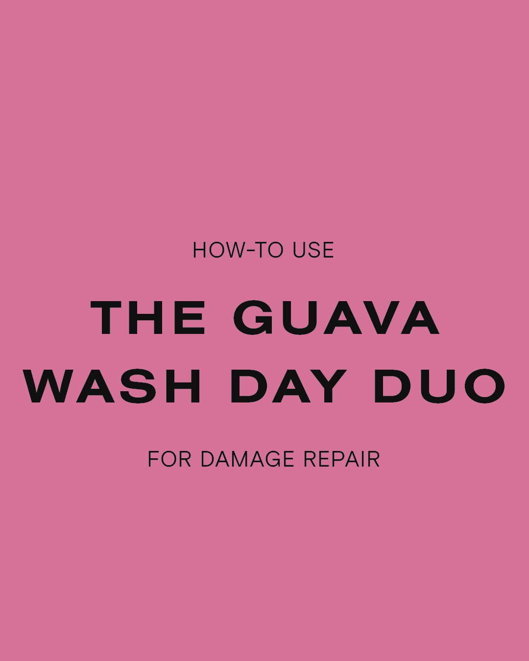 Guava Protect & Repair Shampoo