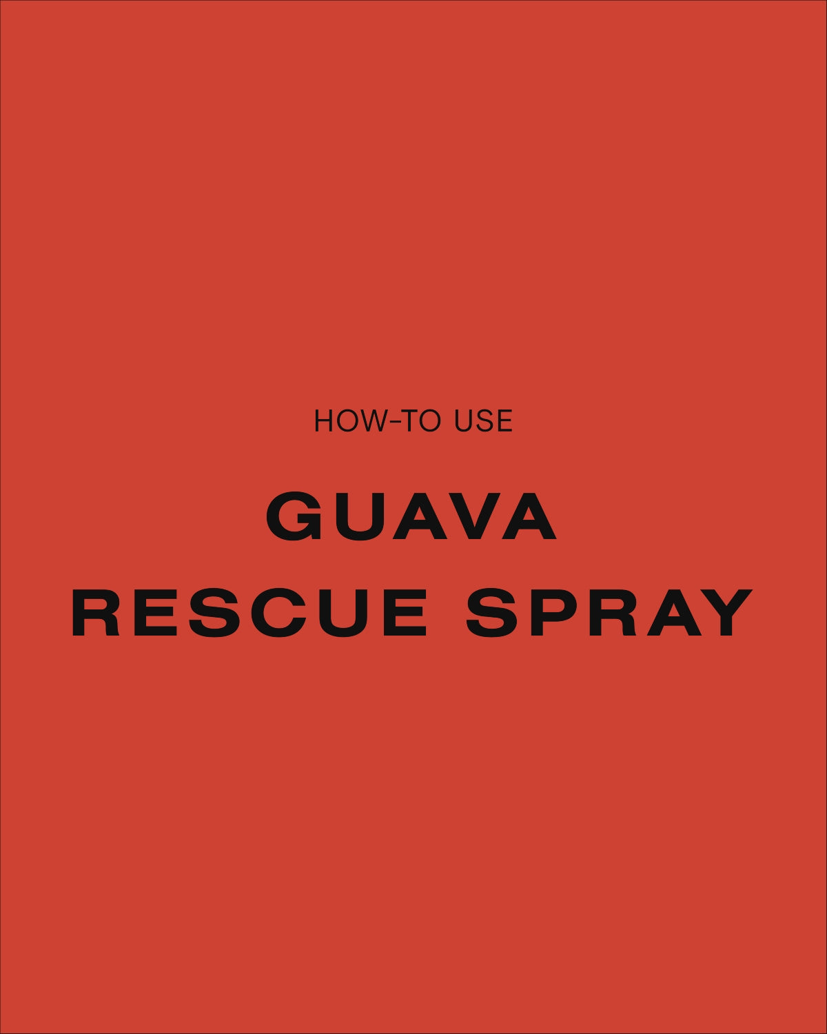 Guava Rescue Spray